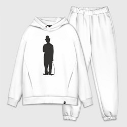 Мужской костюм оверсайз Black Charlie