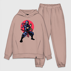 Мужской костюм оверсайз Warrior ninja