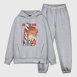 Мужской костюм оверсайз Человек-бензопила Денджи Макима Почита