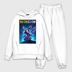 Мужской костюм оверсайз Neon glow - cyber Pikachu