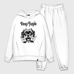 Мужской костюм оверсайз Deep Purple - rock dog