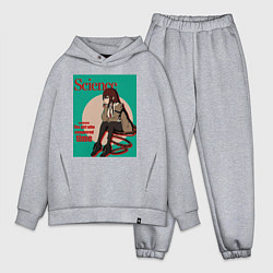 Мужской костюм оверсайз Курису Макисэ наука - Врата Штейна