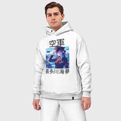 Мужской костюм оверсайз Marin Kitagawa - air forces, цвет: белый — фото 2