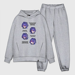 Мужской костюм оверсайз Ахерон фразы