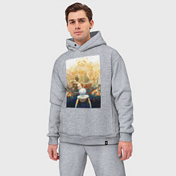 Мужской костюм оверсайз Для тебя Бессмертный Фуши Джоан, цвет: меланж — фото 2