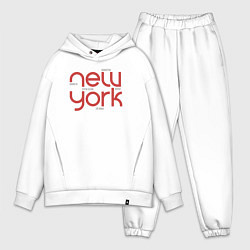 Мужской костюм оверсайз New York districts