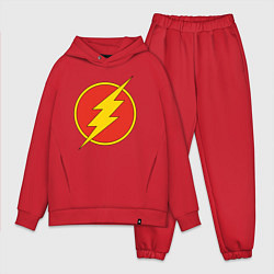 Мужской костюм оверсайз Flash logo