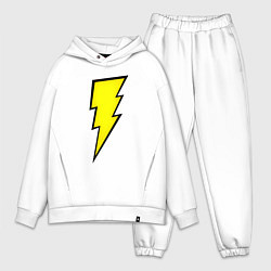 Мужской костюм оверсайз Shazam and Black Adam logo