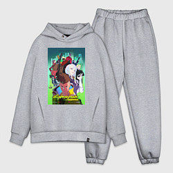 Мужской костюм оверсайз Киберпанк все