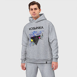 Мужской костюм оверсайз Kosыnka, цвет: меланж — фото 2