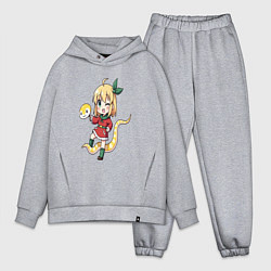 Мужской костюм оверсайз Аниме змейка