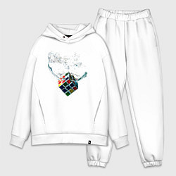 Мужской костюм оверсайз Рубик в воде