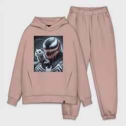 Мужской костюм оверсайз Venom and funny kitten - ai art fantasy