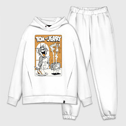 Мужской костюм оверсайз Том и Джерри - тосты