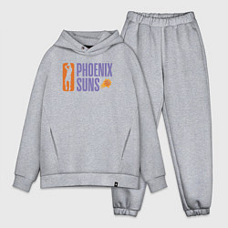 Мужской костюм оверсайз Phoenix Suns play, цвет: меланж