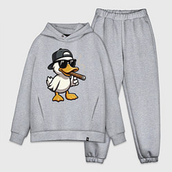 Мужской костюм оверсайз Smoking duck