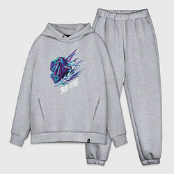 Мужской костюм оверсайз Саб-Зиро Мортал Комбат