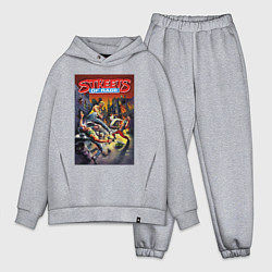 Мужской костюм оверсайз Обнаженный кулак - улицы ярости