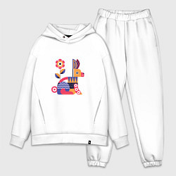 Мужской костюм оверсайз Абстрактный заяц