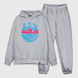 Мужской костюм оверсайз Lakers city