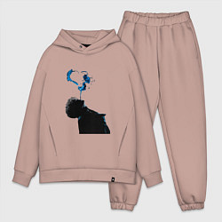 Мужской костюм оверсайз Три дня дождя постер