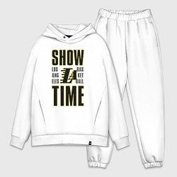 Мужской костюм оверсайз Lakers show time, цвет: белый