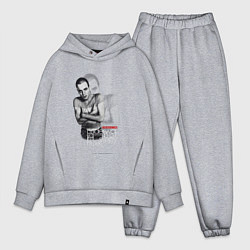 Мужской костюм оверсайз Underworld - trainspotting born slippy, цвет: меланж