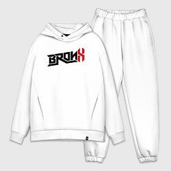 Мужской костюм оверсайз USA Bronx, цвет: белый