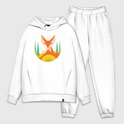 Мужской костюм оверсайз Forest fox