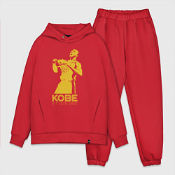 Мужской костюм оверсайз Kobe - Lakers, цвет: красный