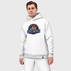 Мужской костюм оверсайз Memphis Grizzlies - NBA, цвет: белый — фото 2