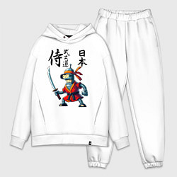 Мужской костюм оверсайз Bender bending robot with katana - samurai