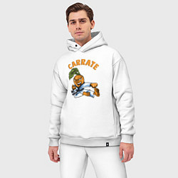 Мужской костюм оверсайз Carrate, цвет: белый — фото 2