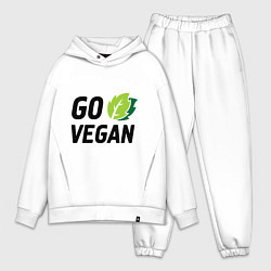 Мужской костюм оверсайз Go vegan