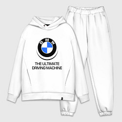 Мужской костюм оверсайз BMW Driving Machine, цвет: белый