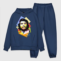 Мужской костюм оверсайз Che Guevara Art, цвет: тёмно-синий
