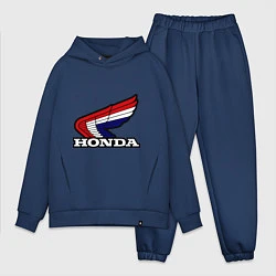 Мужской костюм оверсайз Honda, цвет: тёмно-синий