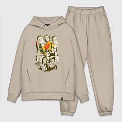 Мужской костюм оверсайз Герои Тарантино