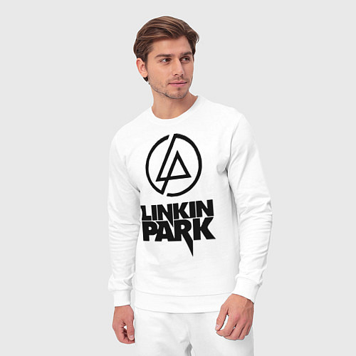 Мужской костюм Linkin Park / Белый – фото 3
