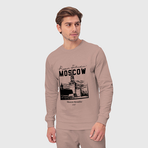 Мужской костюм Moscow Kremlin 1147 / Пыльно-розовый – фото 3