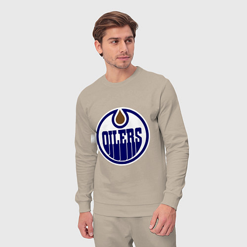 Мужской костюм Edmonton Oilers / Миндальный – фото 3