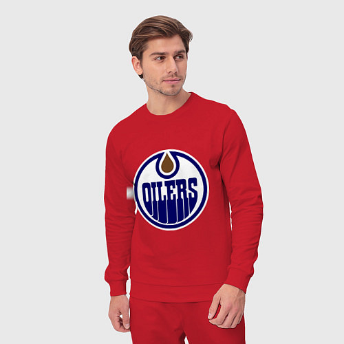 Мужской костюм Edmonton Oilers / Красный – фото 3