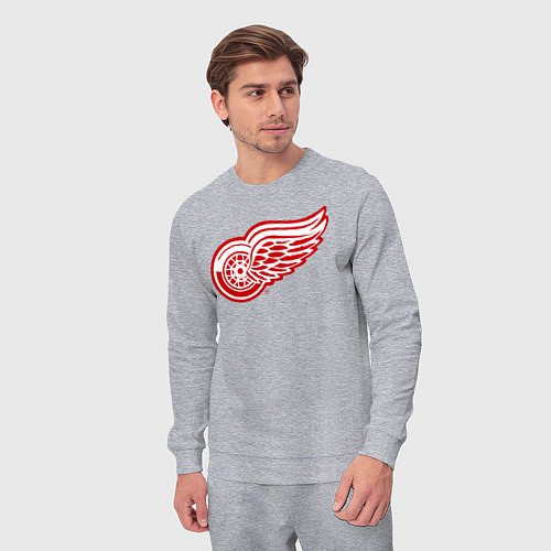 Мужской костюм Detroit Red Wings / Меланж – фото 3