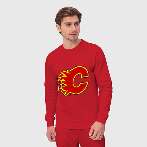 Мужской костюм Calgary Flames / Красный – фото 3