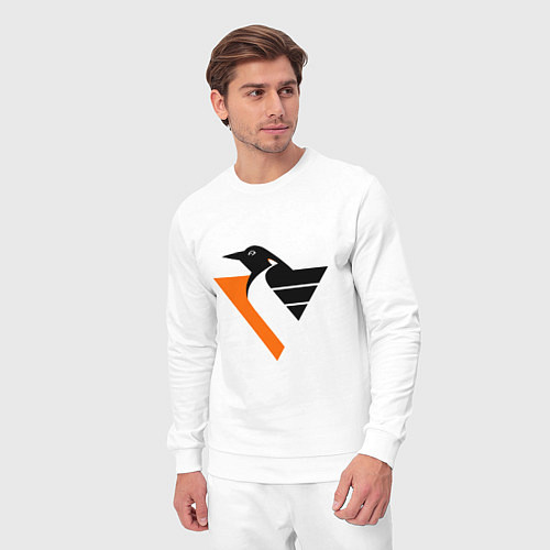 Мужской костюм Pittsburgh Penguins / Белый – фото 3