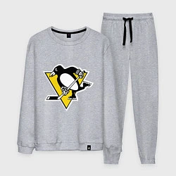 Костюм хлопковый мужской Pittsburgh Penguins: Malkin 71, цвет: меланж