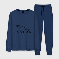 Костюм хлопковый мужской Jaguar, цвет: тёмно-синий