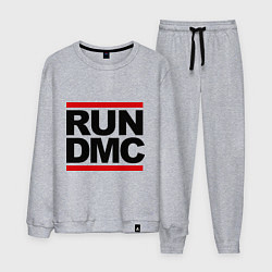 Костюм хлопковый мужской Run DMC, цвет: меланж