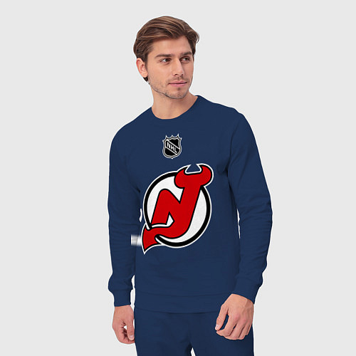 Мужской костюм New Jersey Devils: Kovalchuk 17 / Тёмно-синий – фото 3