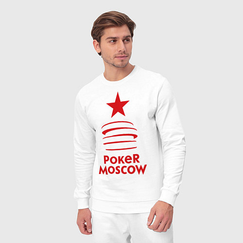 Мужской костюм Poker Moscow / Белый – фото 3